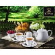 Набор: чайная чашка + блюдце 210мл(WL-993109/AB)
