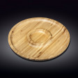 Бамбуковое блюдо круглое Wilmax двухсекционное 30.5см(WL-771048/A)