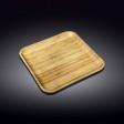 Бамбуковое блюдо квадратное Wilmax 25.5см X 25.5см(WL-771023/A)