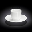 Набор: чайная чашка + блюдце 150мл(WL-993021/AB)