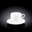 Чашка чайная и блюдце 220мл(WL-993009/AB)
