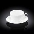 Набор: чайная чашка + блюдце 250мл 2 пары в цветной упаковке(WL-993000/2C)