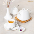 Набор: чайная чашка + блюдце 200мл 2 пары в цветной упаковке(WL-993003/2C)