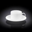Чашка чайная и блюдце 160мл(WL-993006/AB)