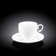 Чашка чайная и блюдце 220мл(WL-993009/1C)