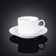 Чашка чайная и блюдце 215мл(WL-993112/AB)